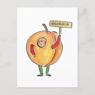 Georgia Peach Briefkaart