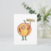 Georgia Peach Briefkaart (Staand voorkant)