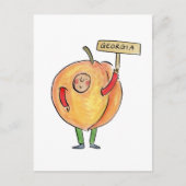 Georgia Peach Briefkaart (Voorkant)