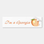 Georgia Peach bumper sticker (Voorkant)