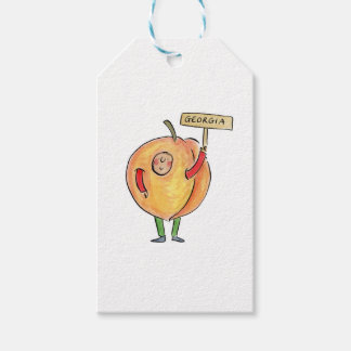 Georgia Peach Cadeaulabel