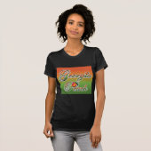 Georgia Peach - Cursief T-shirt (Voorkant volledig)