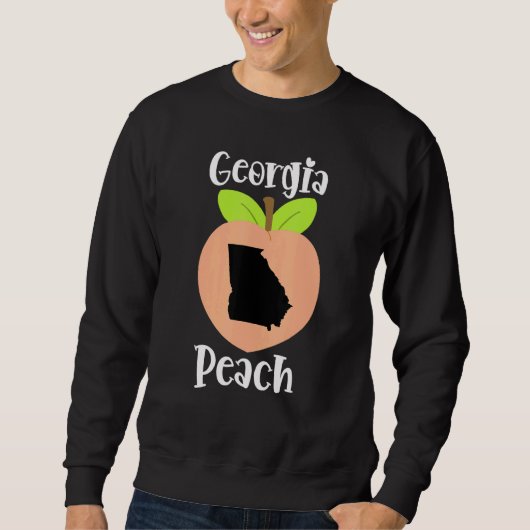 Georgia Peach fans Pride State of Georgia Pe Trui (Voorkant)