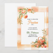 Georgia Peach gaat verhuizen Kaart (Voorkant / Achterkant)