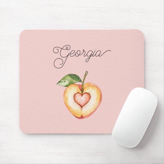 Georgia Peach Hartfruit Muismat (Met muis)
