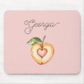 Georgia Peach Hartfruit Muismat (Voorkant)