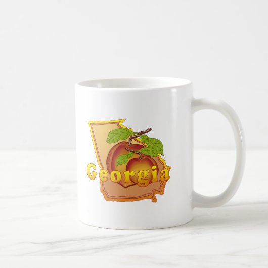 Georgia Peach Koffiemok (Rechts)