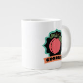 Georgia Peach Logo Grote Koffiekop (Voorkant rechts)