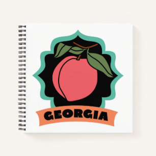 Georgia Peach Logo Notitieboek
