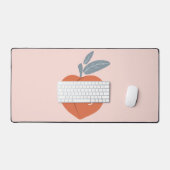 Georgia Peach pas je tekst aan Bureaumat (Keyboard & Muis)