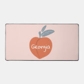 Georgia Peach pas je tekst aan Bureaumat (Voorkant)