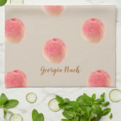 Georgia Peach Pattern Keukenhanddoeken  (Gevouwen)