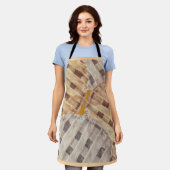 Georgia Peach Pie Custom Kitchen Apron Schort (Gedragen)