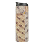 Georgia Peach Pie Custom Thermal Tumbler Thermosbeker (Geroteerd rechts)