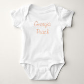 Georgia Peach Romper (Voorkant)