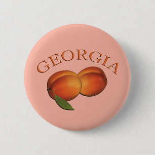 Georgia Peach Ronde Button 5,7 Cm