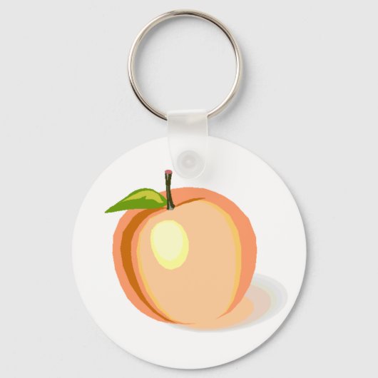 Georgia peach sleutelhanger (Voorkant)