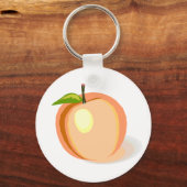 Georgia peach sleutelhanger (Voorkant)