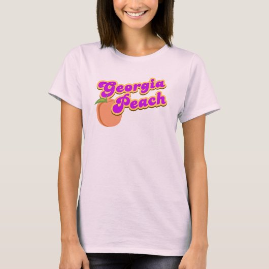 Georgia Peach T-shirt (Voorkant)