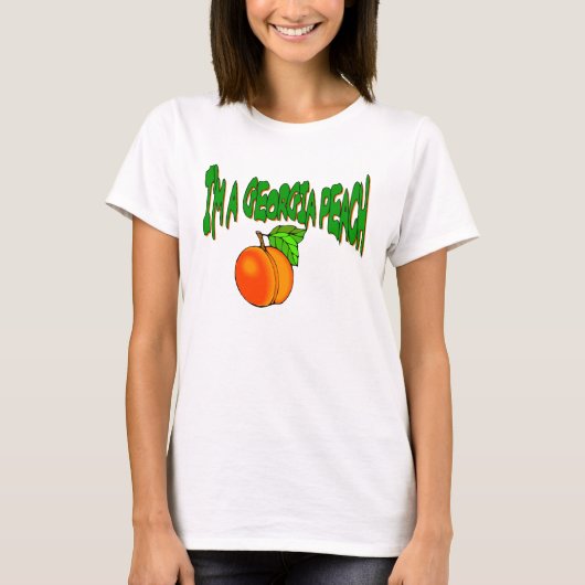 GEORGIA PEACH T-SHIRT (Voorkant)