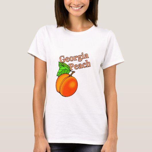 Georgia Peach T-shirt (Voorkant)