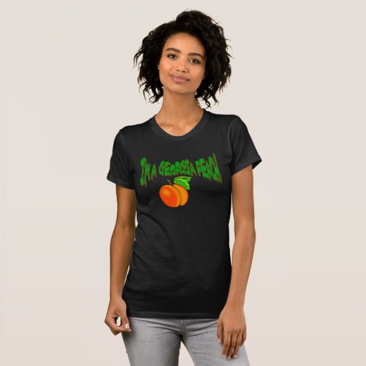 GEORGIA PEACH T-SHIRT (Voorkant volledig)