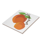 Georgia Peach Tegeltje (Zijkant)