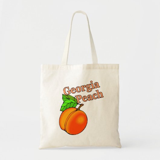 Georgia Peach Tote Bag (Voorkant)