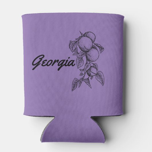 Georgia Peaches Blikjeskoeler (Achterkant)