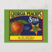 Georgia Peaches Briefkaart (Voorkant)