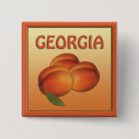 Georgia Peaches Button (Voorkant)