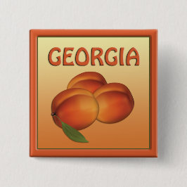 Georgia Peaches Button