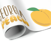 Georgia Peaches Cadeaupapier (Rol Hoek)