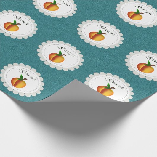 Georgia Peaches Cadeaupapier (Hoek)