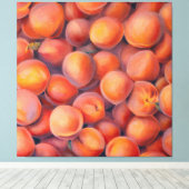 Georgia Peaches - Canvas (Insitu (Houten vloer))