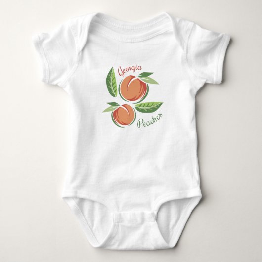 Georgia Peaches Romper (Voorkant)