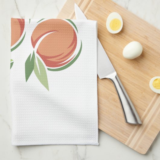 Georgia Peaches Theedoek (Quarter Fold)