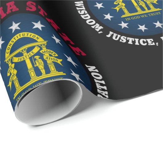 GEORGIA PERZIK STAATSVLAG CADEAUPAPIER (Rol Hoek)