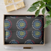 GEORGIA PERZIK STAATSVLAG TISSUEPAPIER (Geschenk)