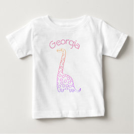 Georgia Pink Dinosaur om zich te personaliseren