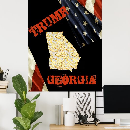 GEORGIA  POSTER (Thuiskantoor)