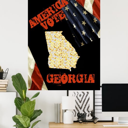 GEORGIA POSTER (Thuiskantoor)