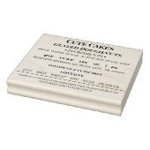 Georgia  Product Rubber Stempel (Stempel)