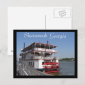 Georgia Queen Briefkaart (Voorkant / Achterkant)