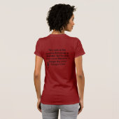 Georgia Quote T-shirt (Achterkant volledig)