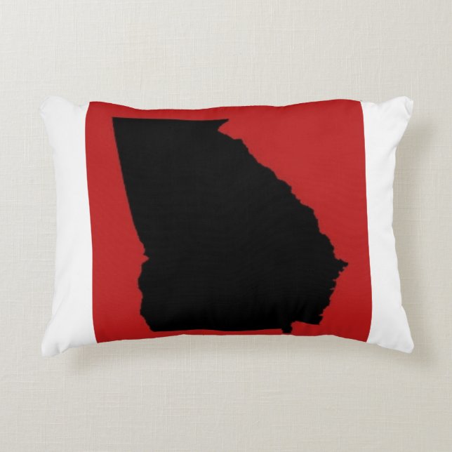 GEORGIA RED EN BLACK DECORATIEF KUSSEN (Voorkant)