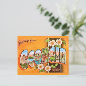 Georgia Retro Ansichtkaart Briefkaart (Staand voorkant)