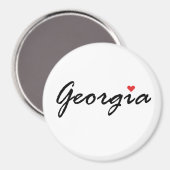 Georgia Sakartvelo Magneet (Voorkant / Achterkant)