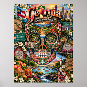 Georgia Schedel Art Poster - Staat van Mind