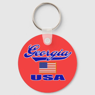 Georgia Script Sleutelhanger
